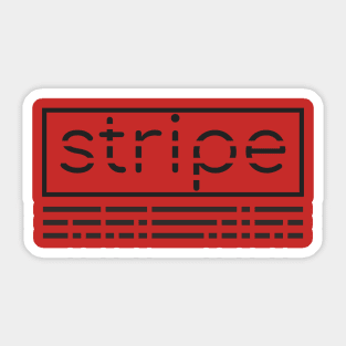 striper Sticker